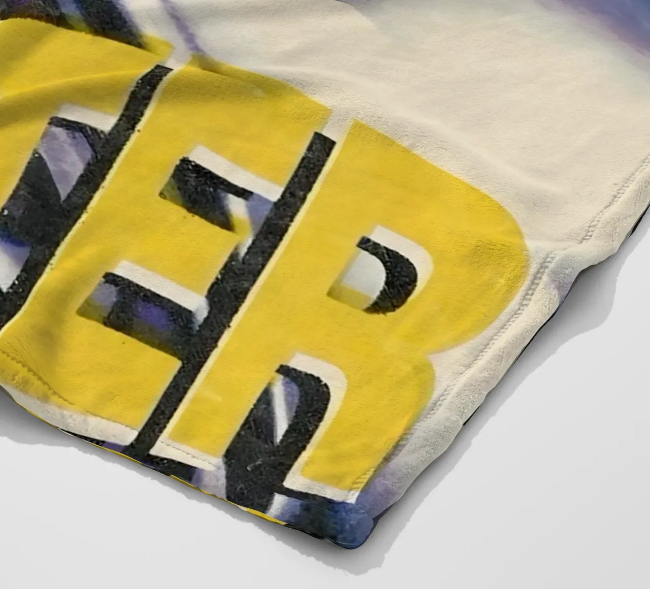 THE LESS KNOVW THE BETTER coperta in pile da Type & Tape