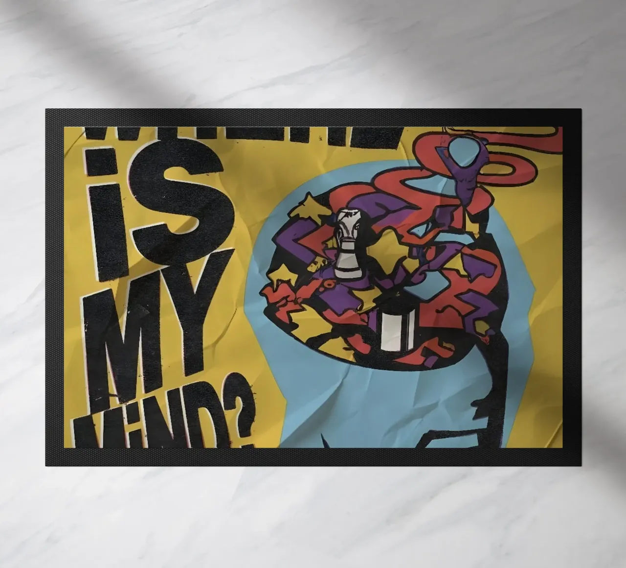 WHERE MY MIND? zerbino da Type & Tape