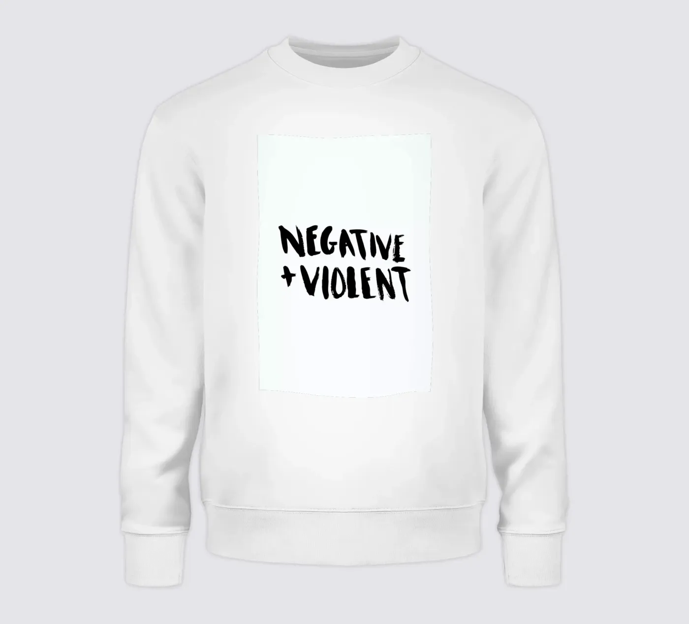 Negative + Violent felpa da Dead Language