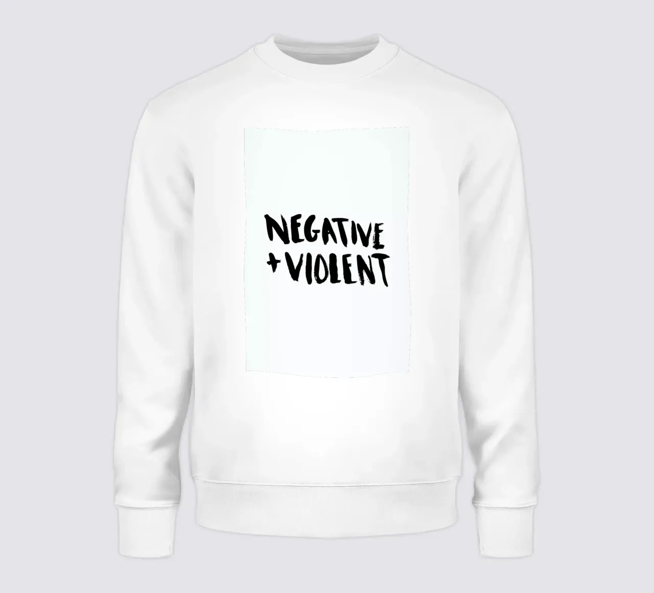 Negative + Violent felpa da Dead Language
