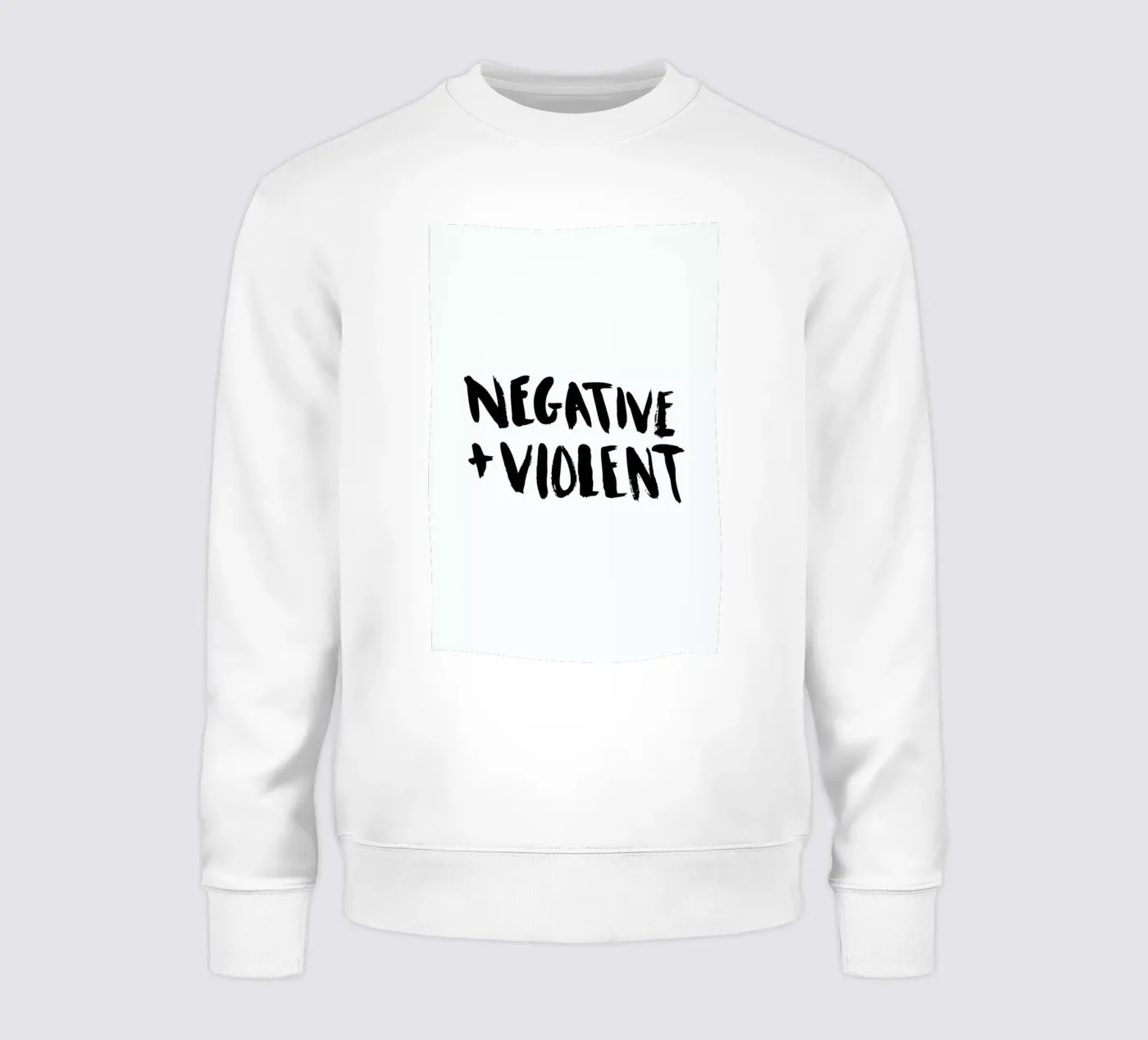 Negative + Violent felpa da Dead Language