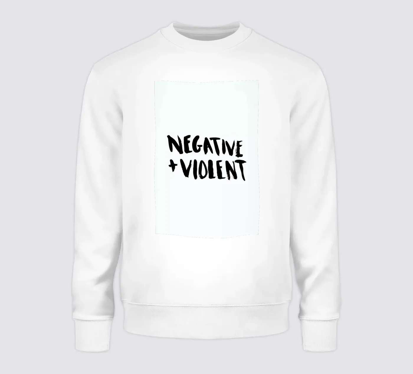 Negative + Violent felpa da Dead Language