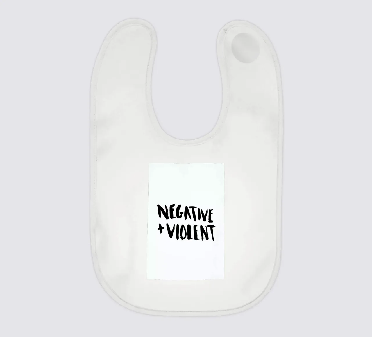 Negative + Violent bavaglino da Dead Language