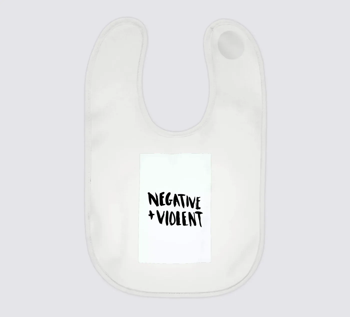 Negative + Violent bavaglino da Dead Language