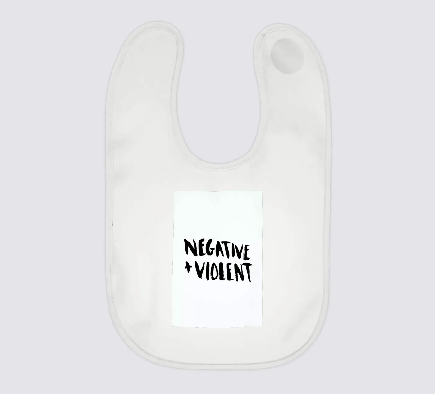 Negative + Violent Babylätzchen von Dead Language