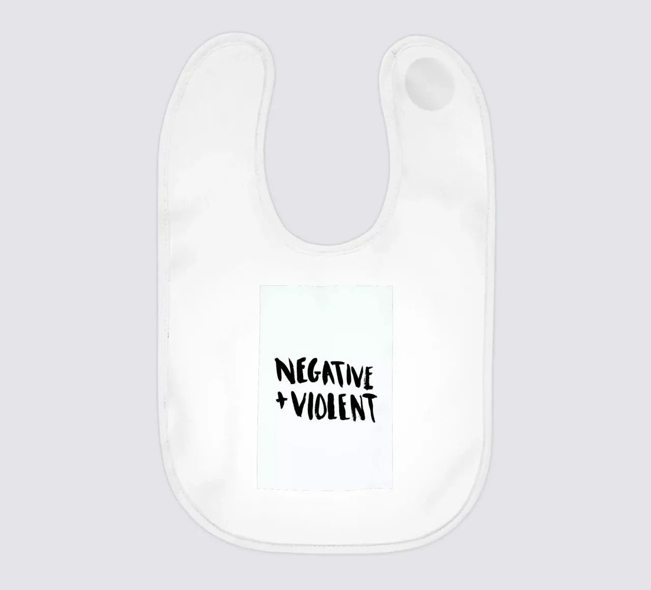 Negative + Violent bavaglino da Dead Language