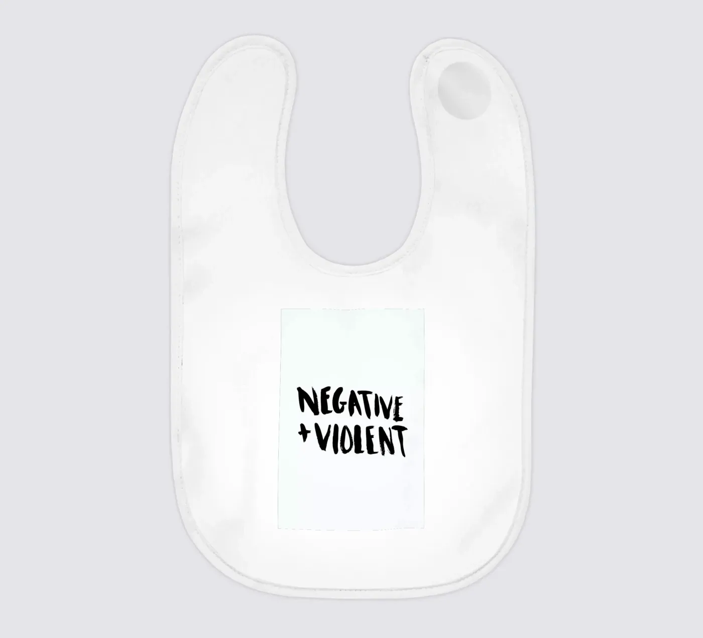 Negative + Violent Babylätzchen von Dead Language