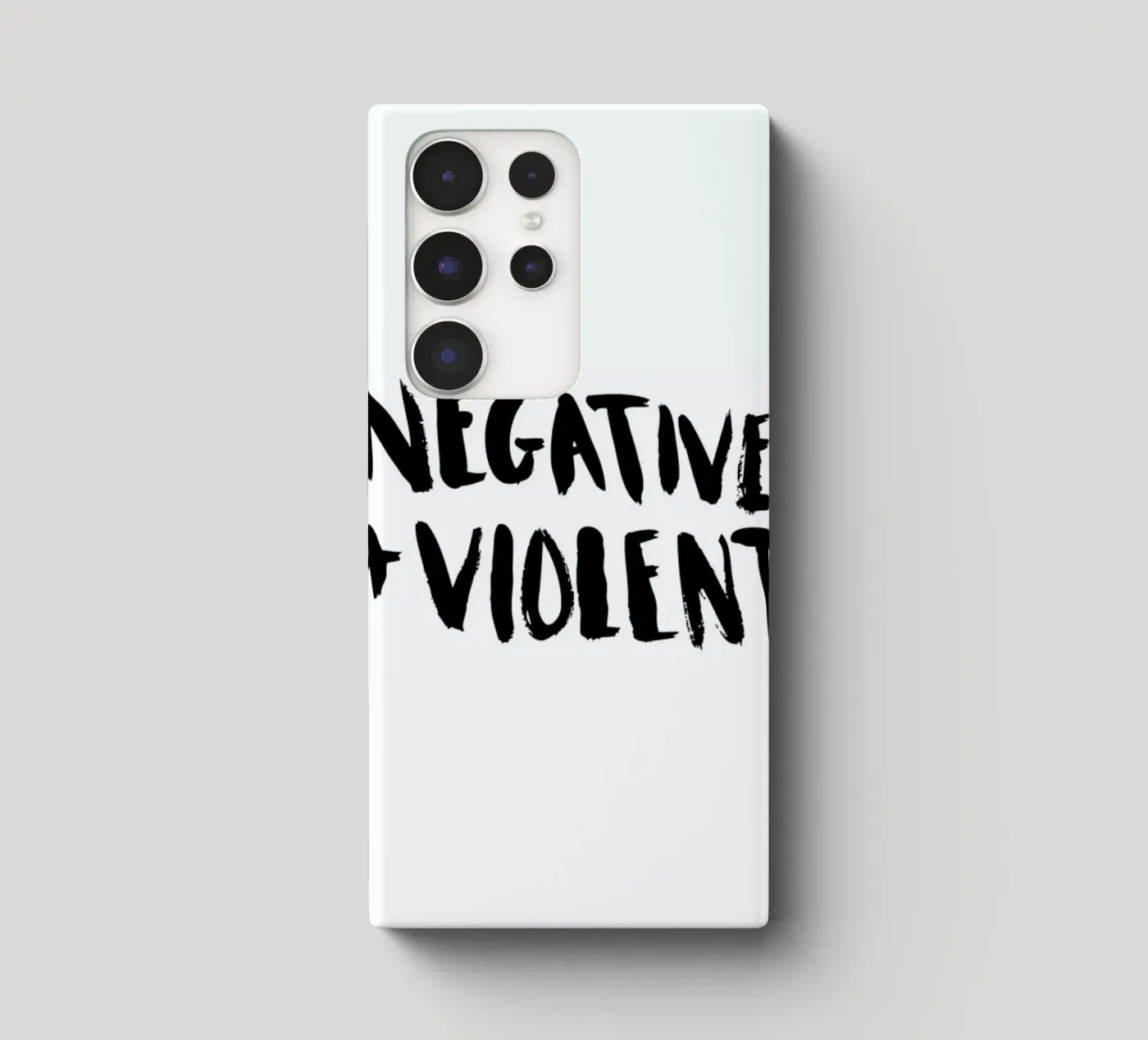 Negative + Violent cover samsung da Dead Language