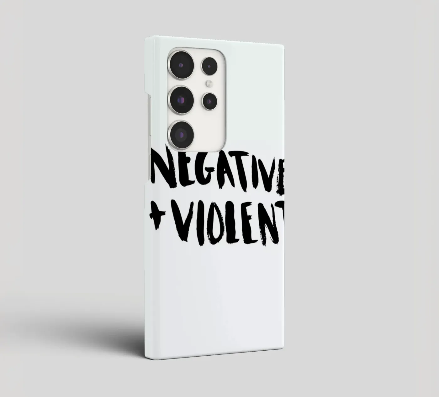 Negative + Violent cover samsung da Dead Language