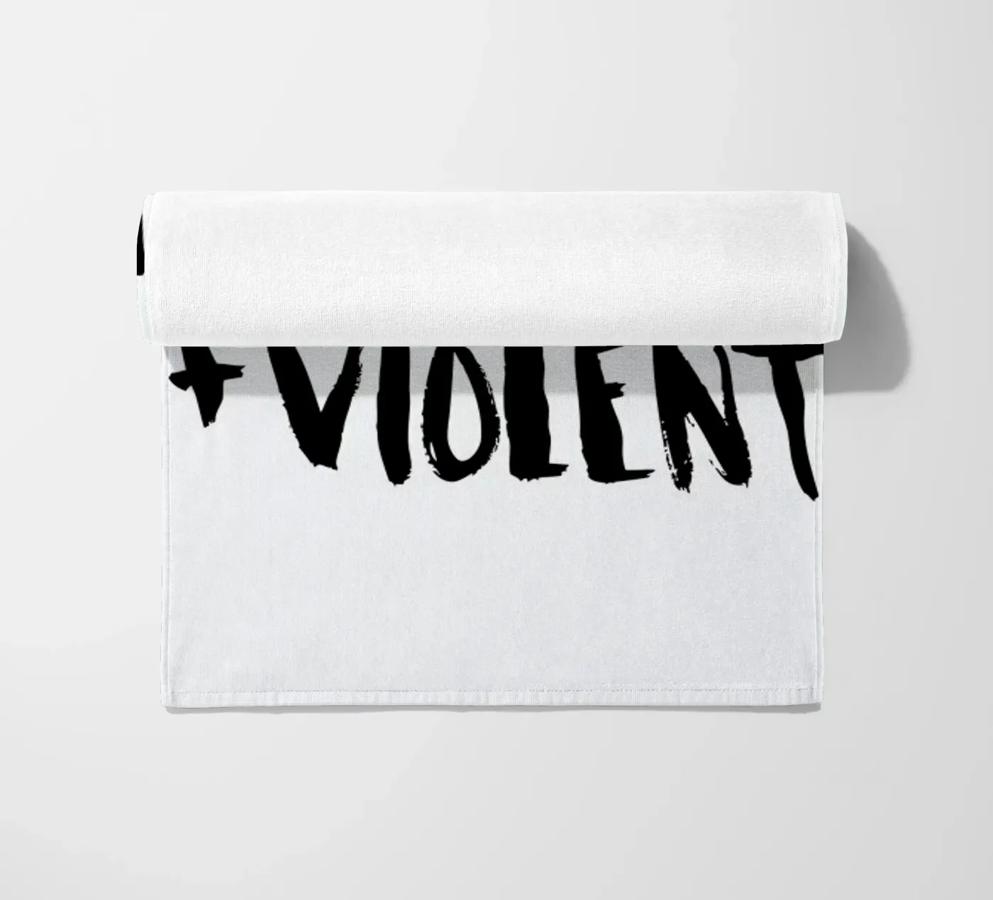 Negative + Violent strandhanddoek van Dead Language