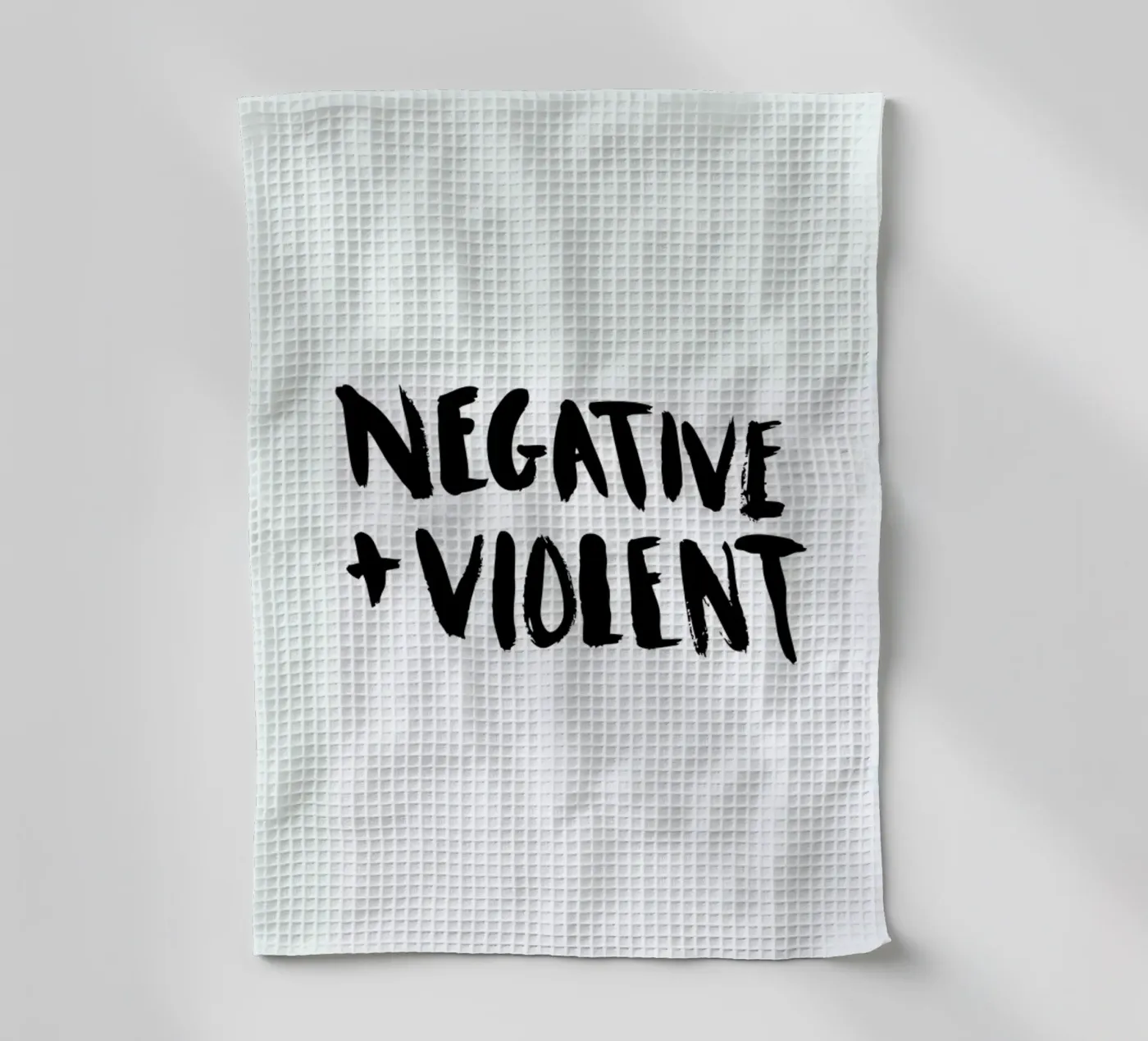Negative + Violent torchon de Dead Language