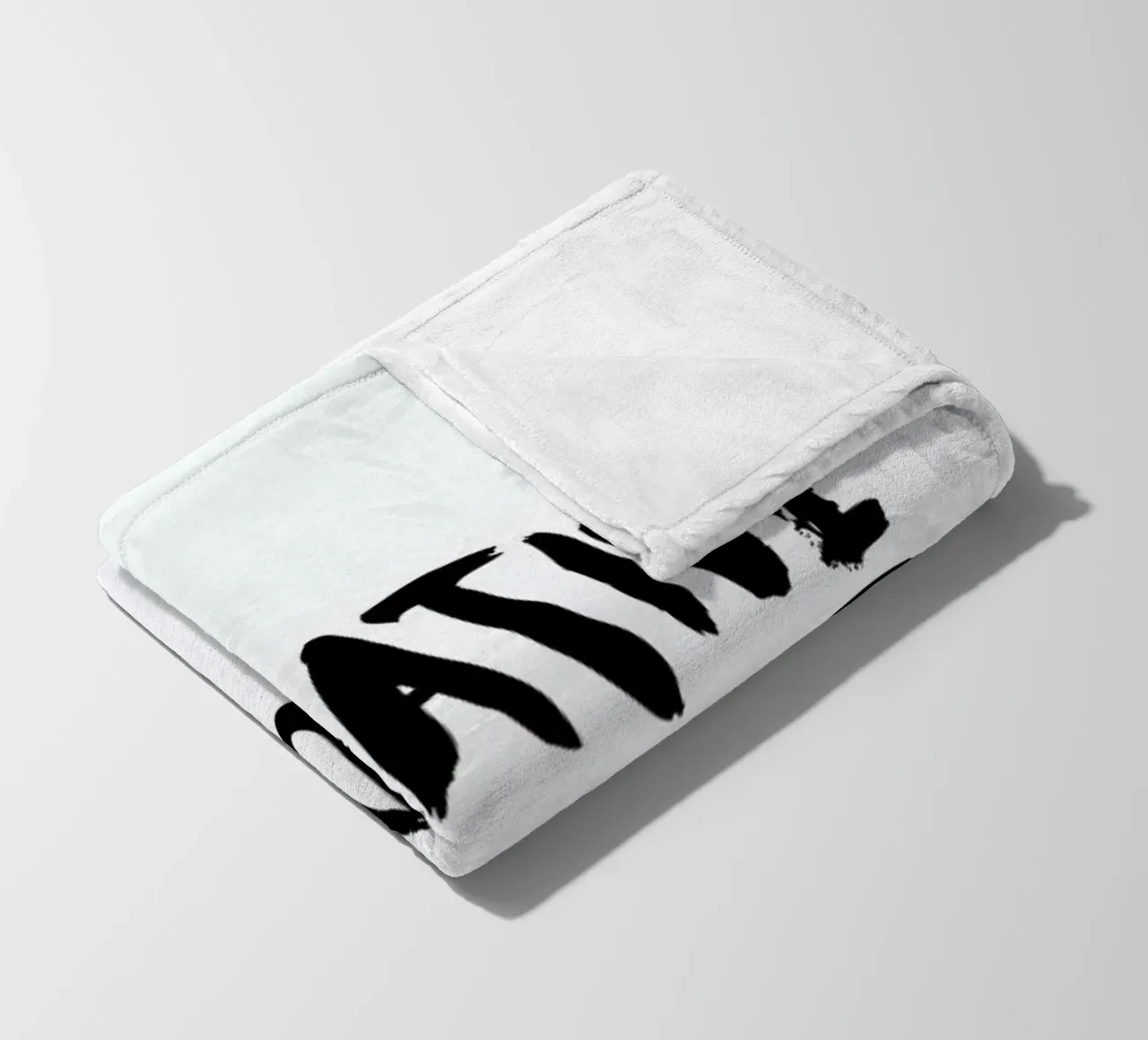 Negative + Violent fleece blanket by Dead Language