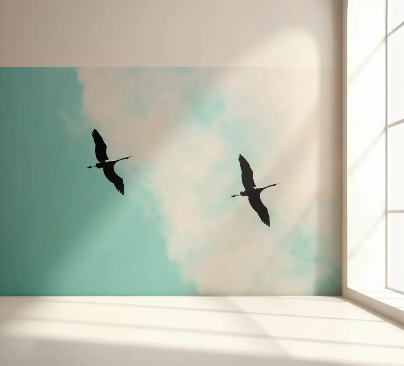 Kran(e) V Fototapete von Tal Paz-Fridman