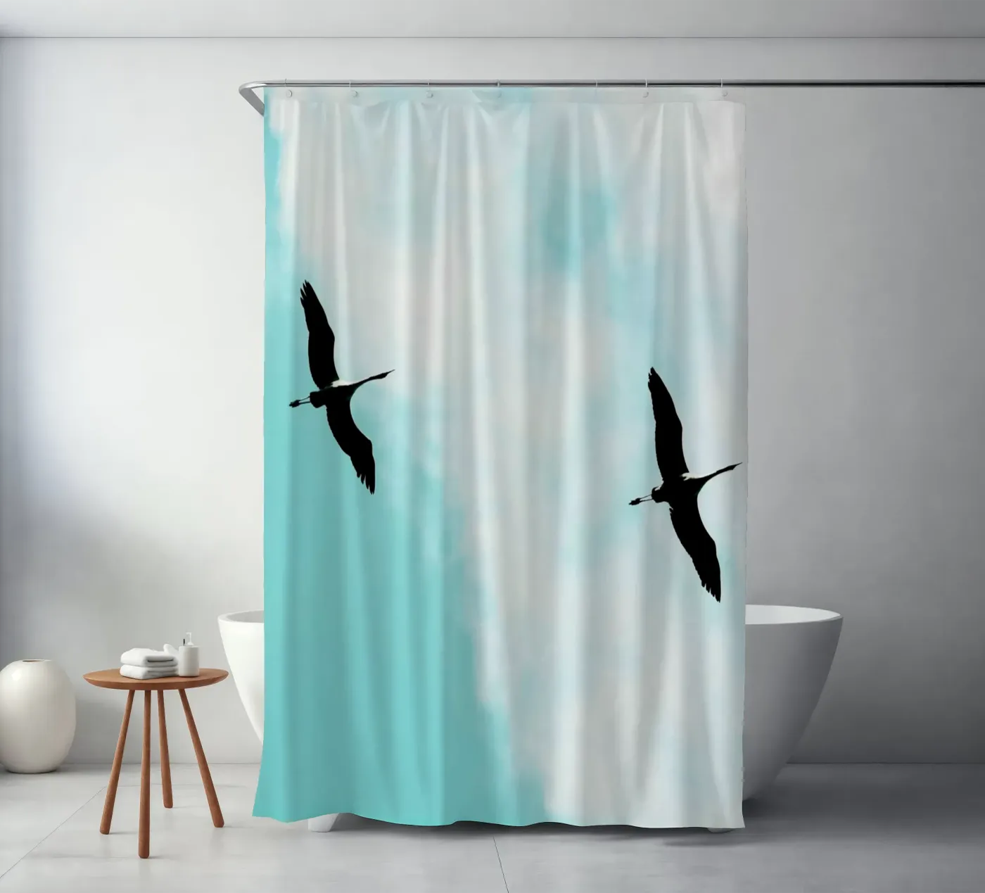 Kran(e) V Duschvorhang von Tal Paz-Fridman