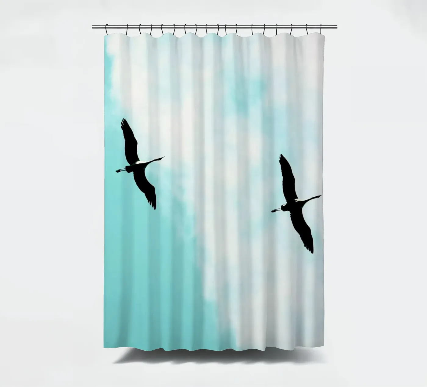 Kran(e) V Duschvorhang von Tal Paz-Fridman