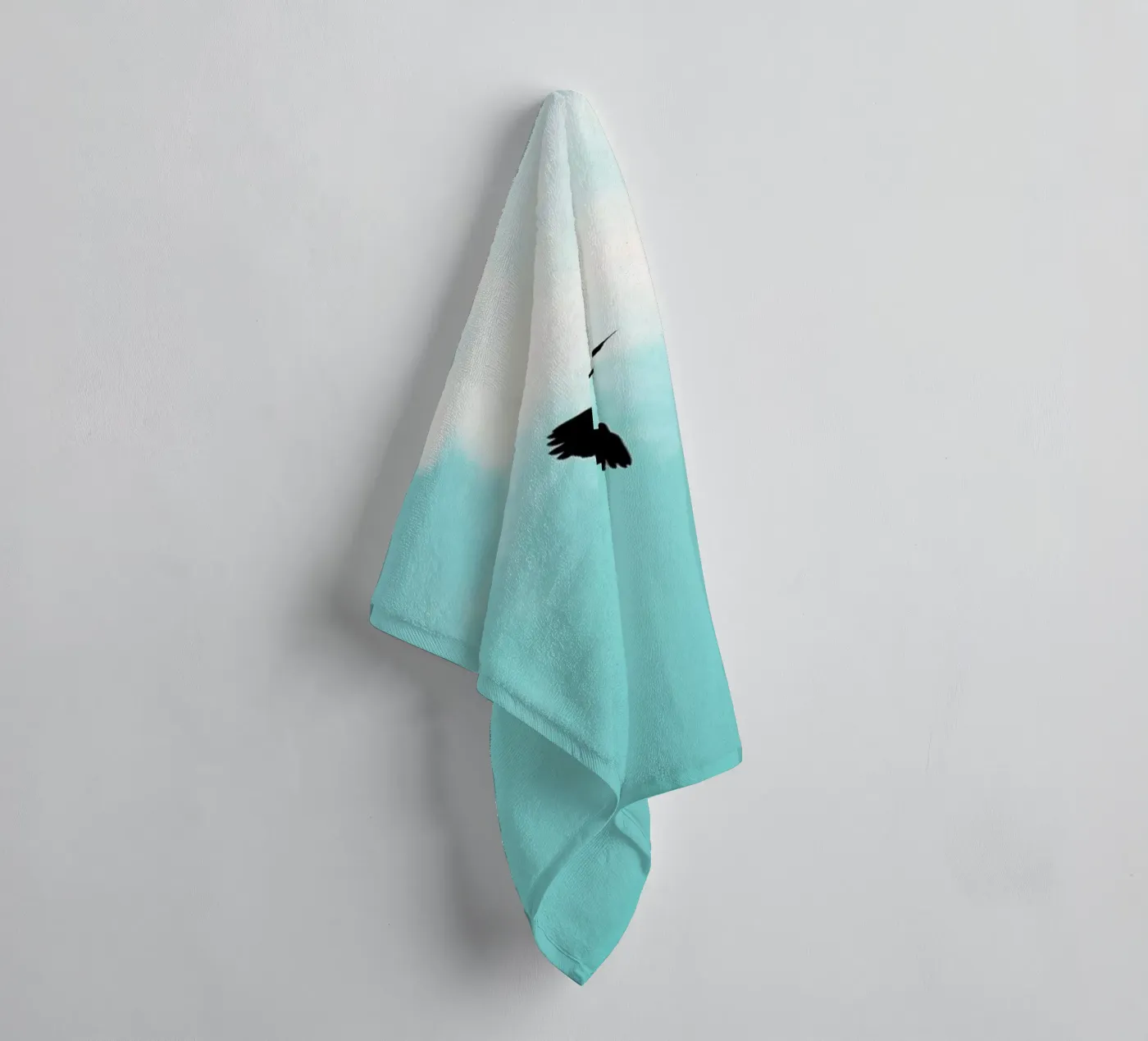 Crane(s) V towel by Tal Paz-Fridman