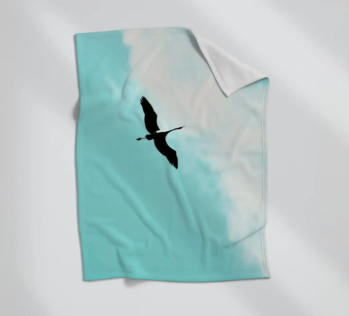 Crane(s) V Fleecedecke von Tal Paz-Fridman