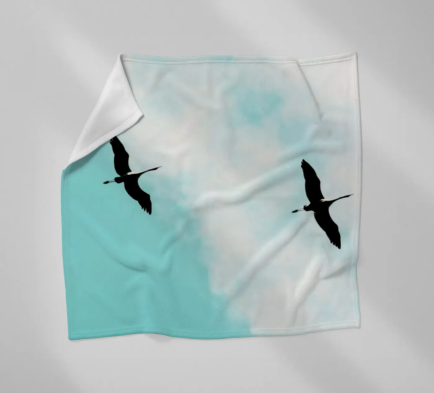 Crane(s) V Fleecedecke von Tal Paz-Fridman