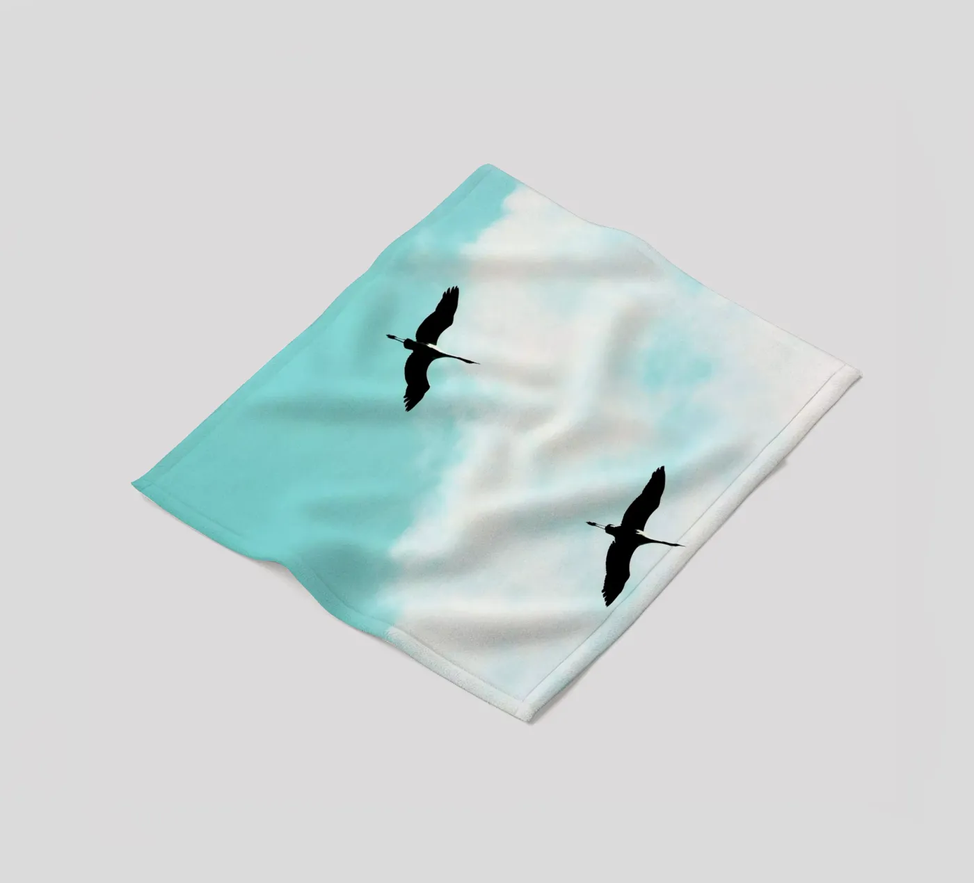 Crane(s) V Fleecedecke von Tal Paz-Fridman