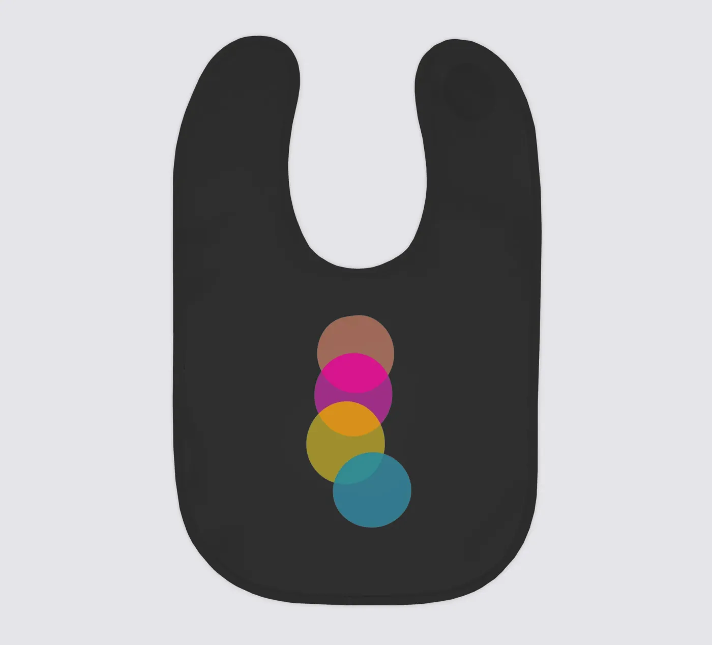 Refract baby bib by Rose Beck Art