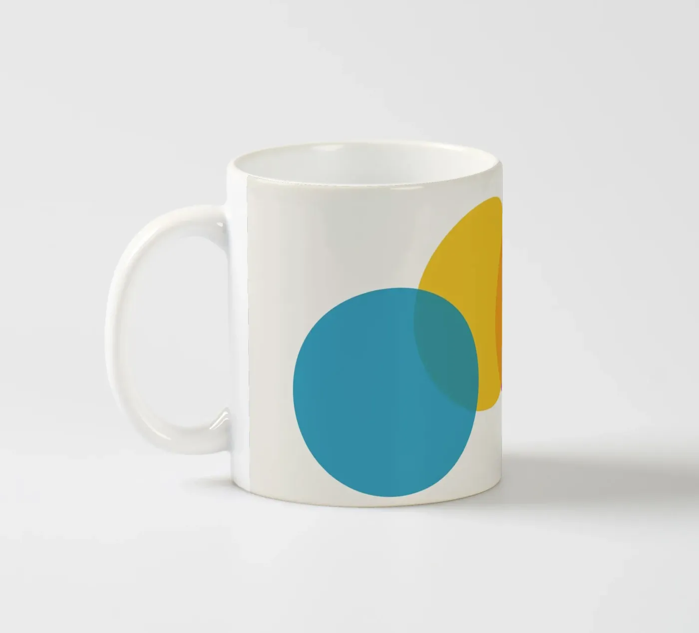 Refract ceramic mug by Rose Beck Art