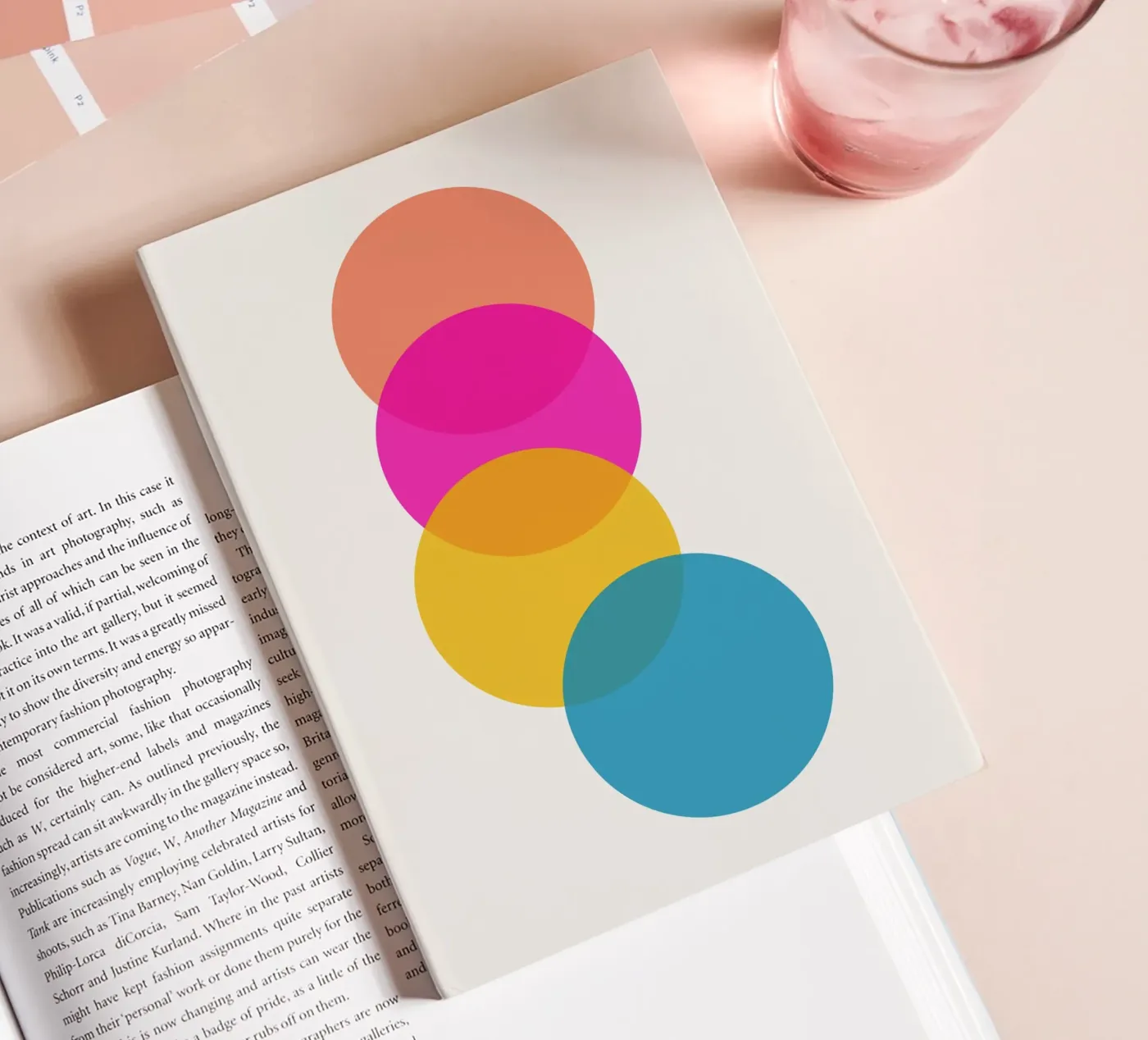 Refract notebook by Rose Beck Art