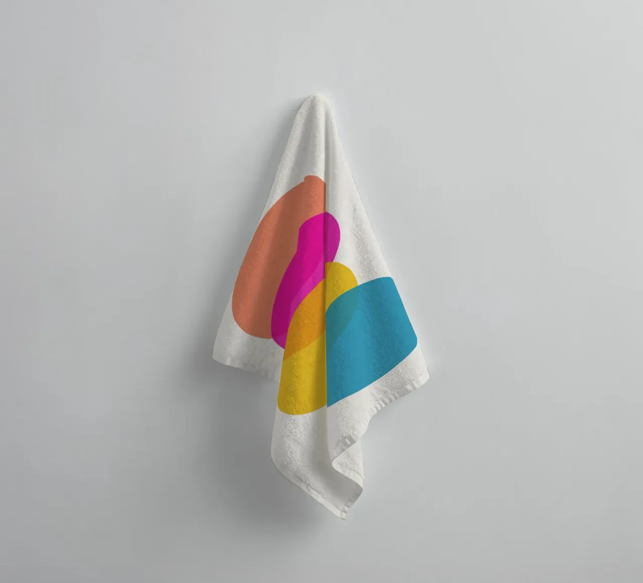 Refract towel by Rose Beck Art