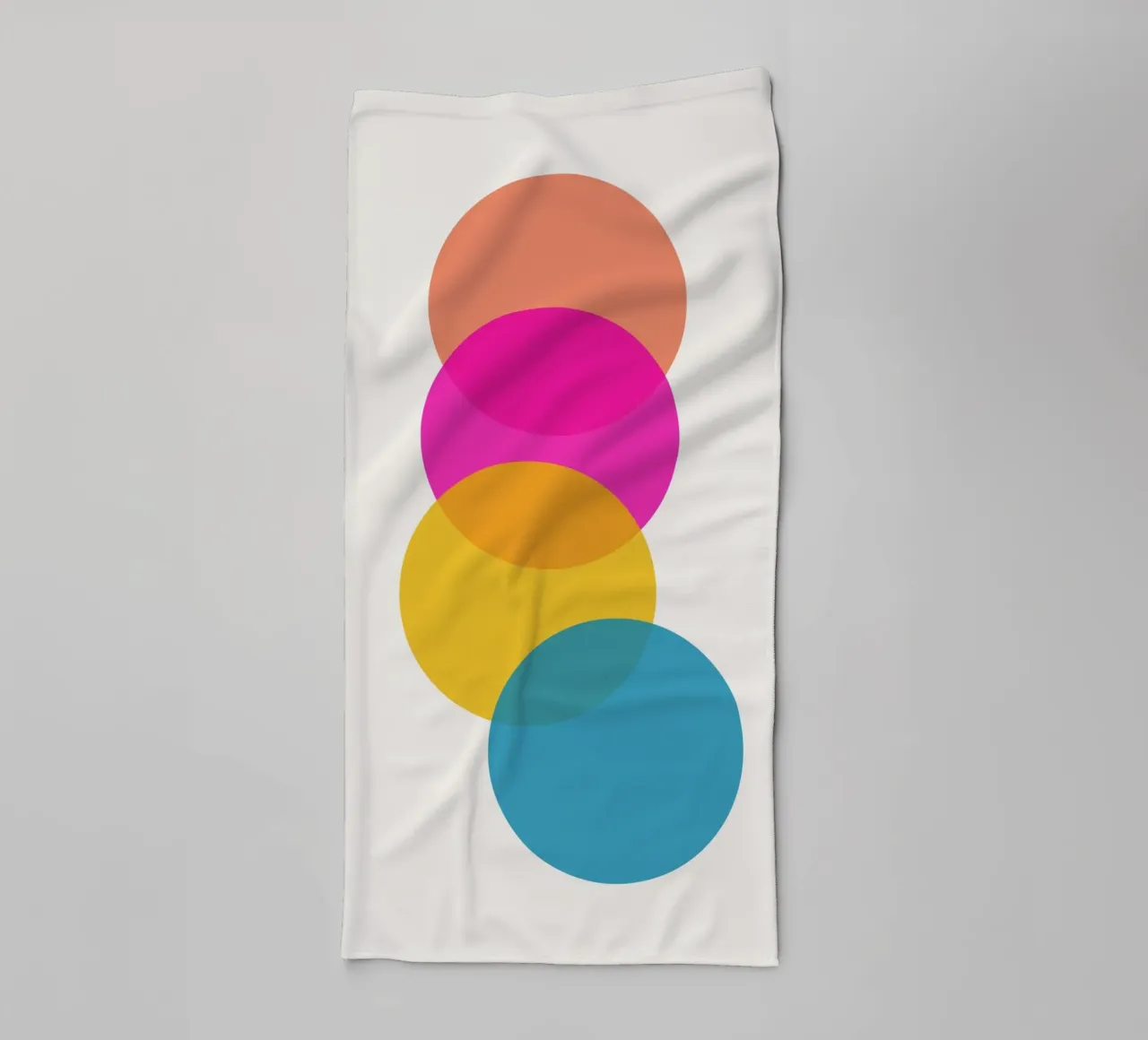 Refract towel by Rose Beck Art