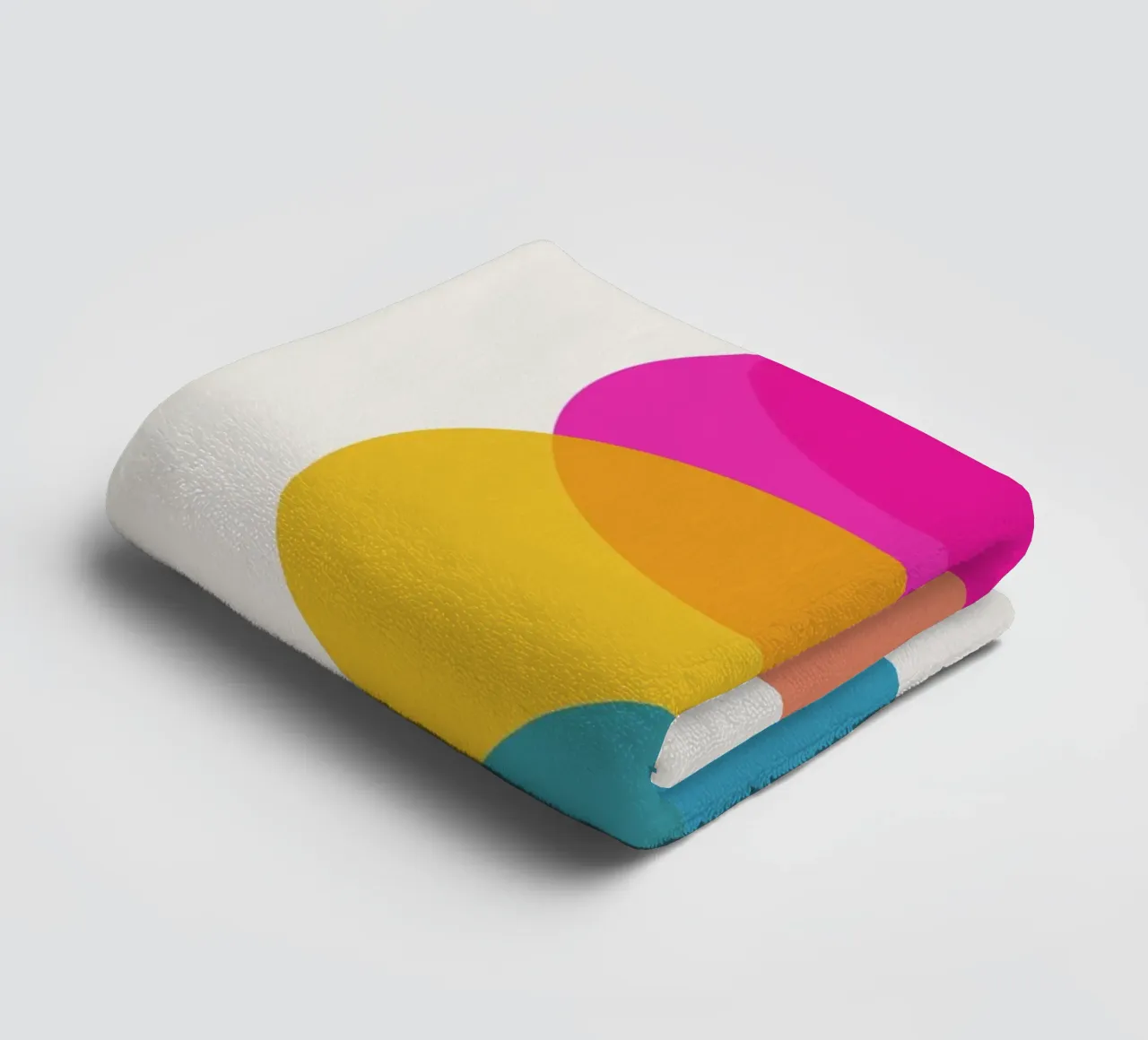 Refract towel by Rose Beck Art