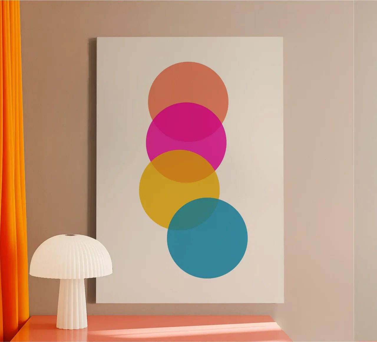 Rifrazione tela da Rose Beck Art