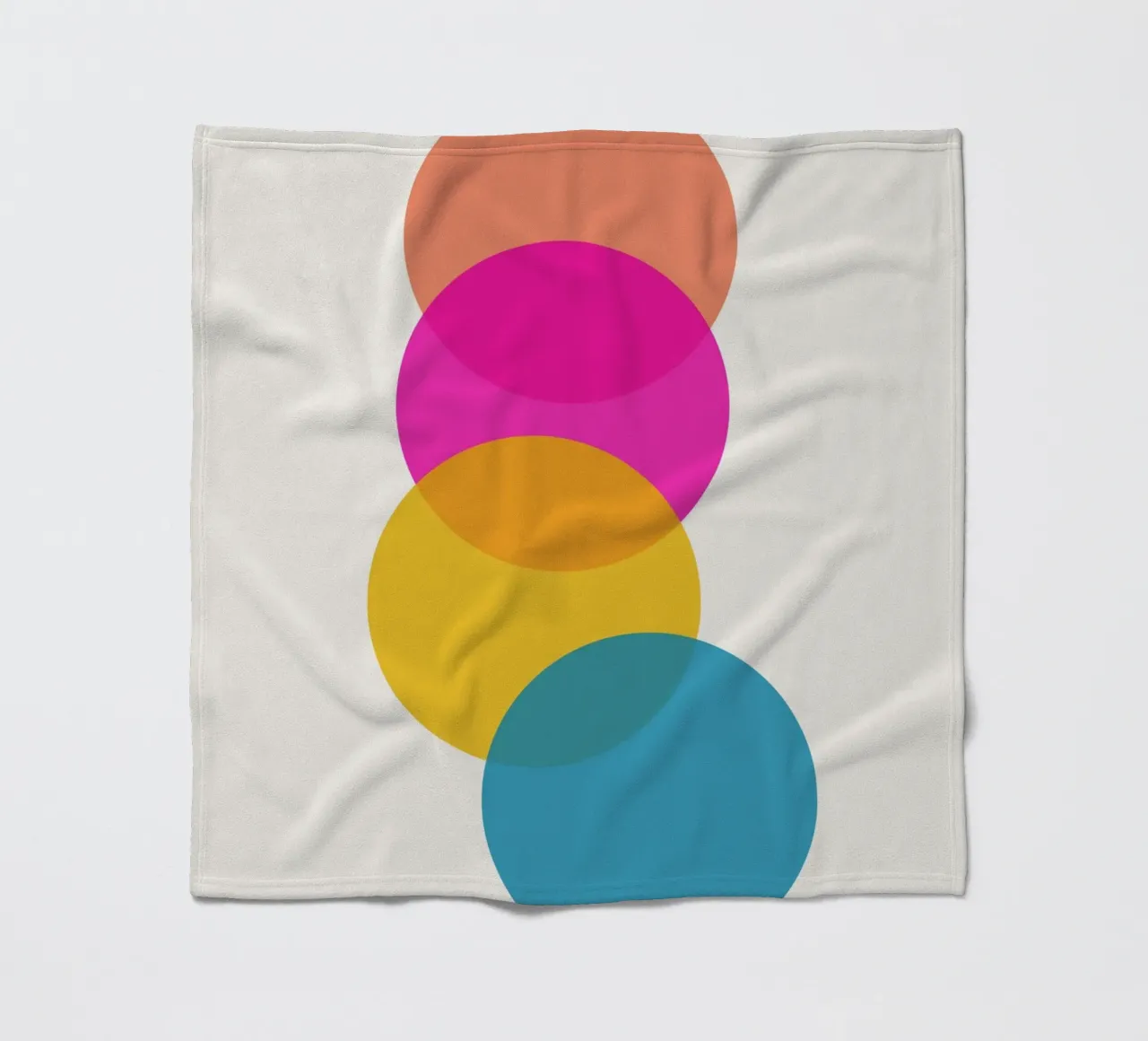 Refract fleecedeken van Rose Beck Art