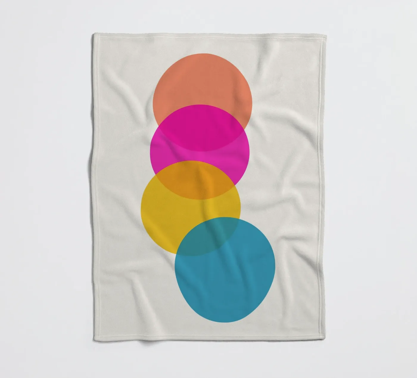 Refract fleecedeken van Rose Beck Art