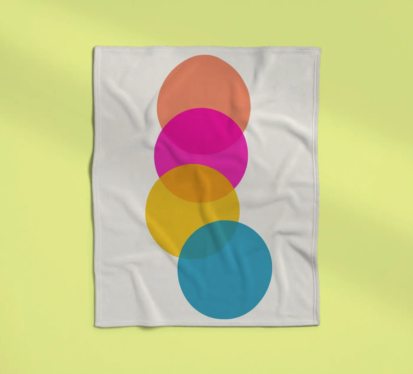 Refract fleecedeken van Rose Beck Art