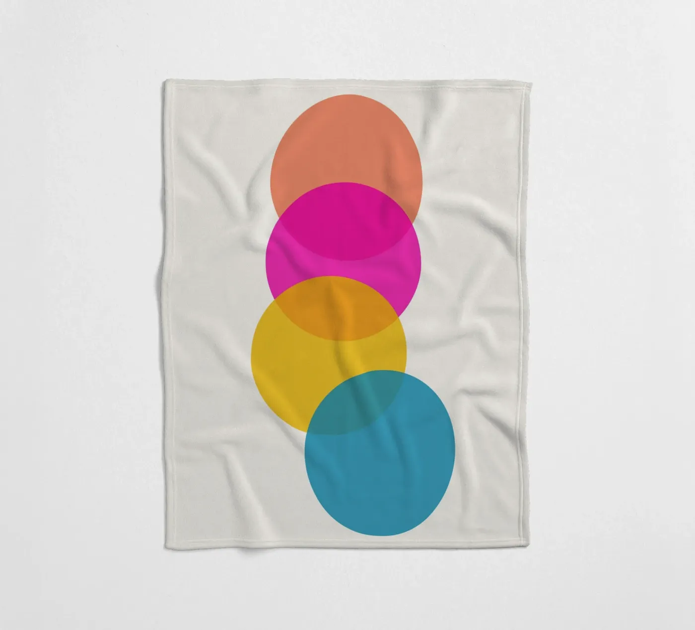 Refract fleecedeken van Rose Beck Art