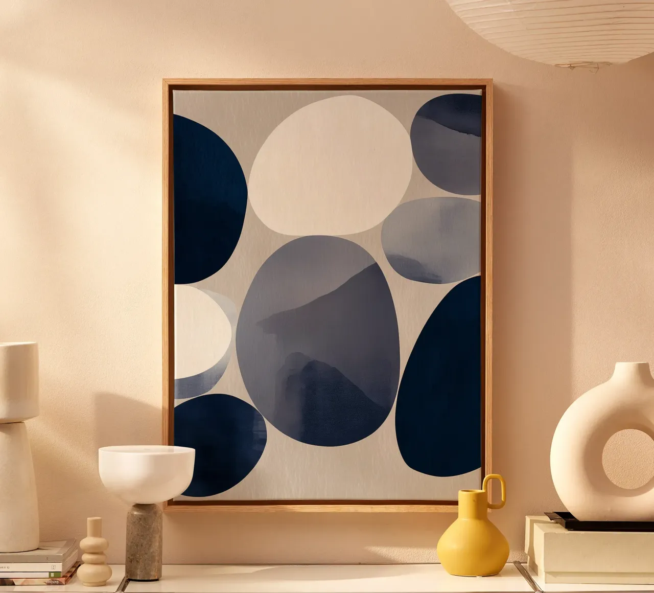 Moduli Eclipse tela con Cornice a cassetta da Seed & Signal