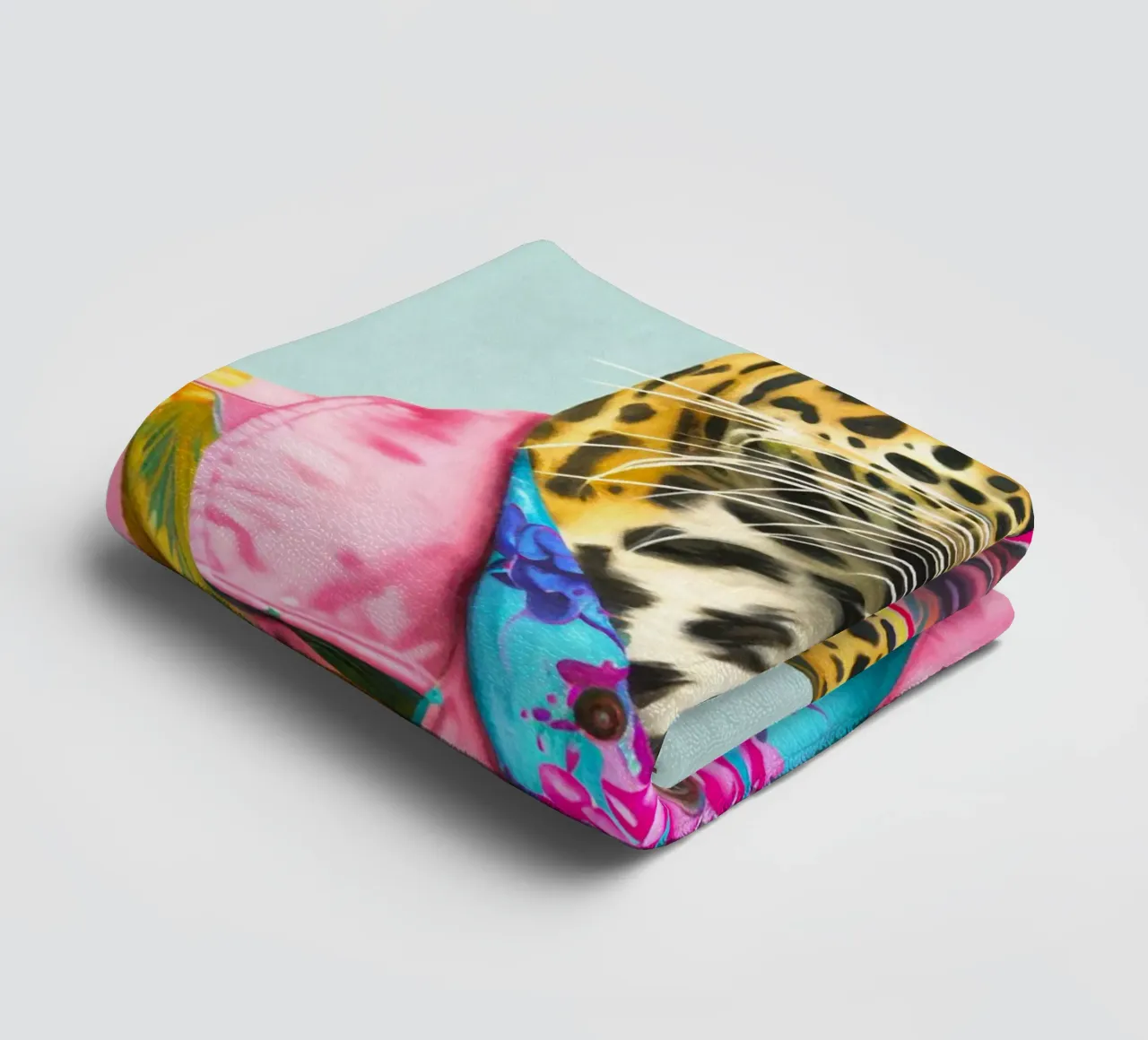 Icona di moda Ghepardo Dandy asciugamano da bagno da Andrea Haase Animal Love