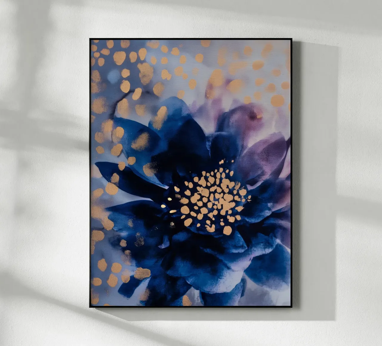 Fiore indaco plexiglass da Seed & Signal