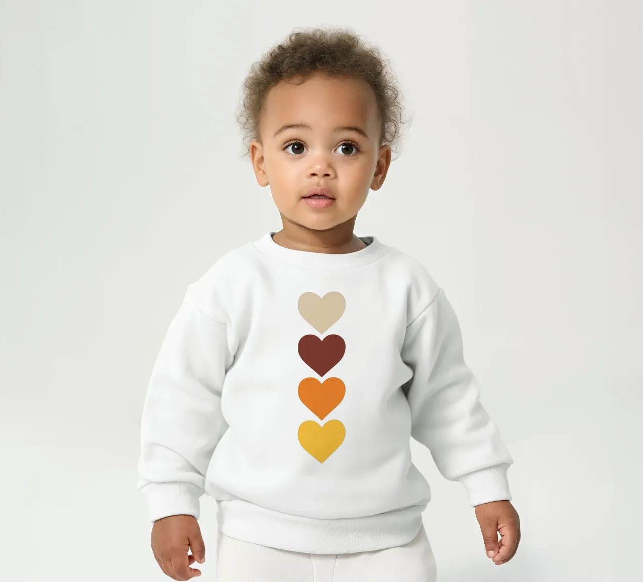 Cuori II felpa neonato da Rose Beck Art