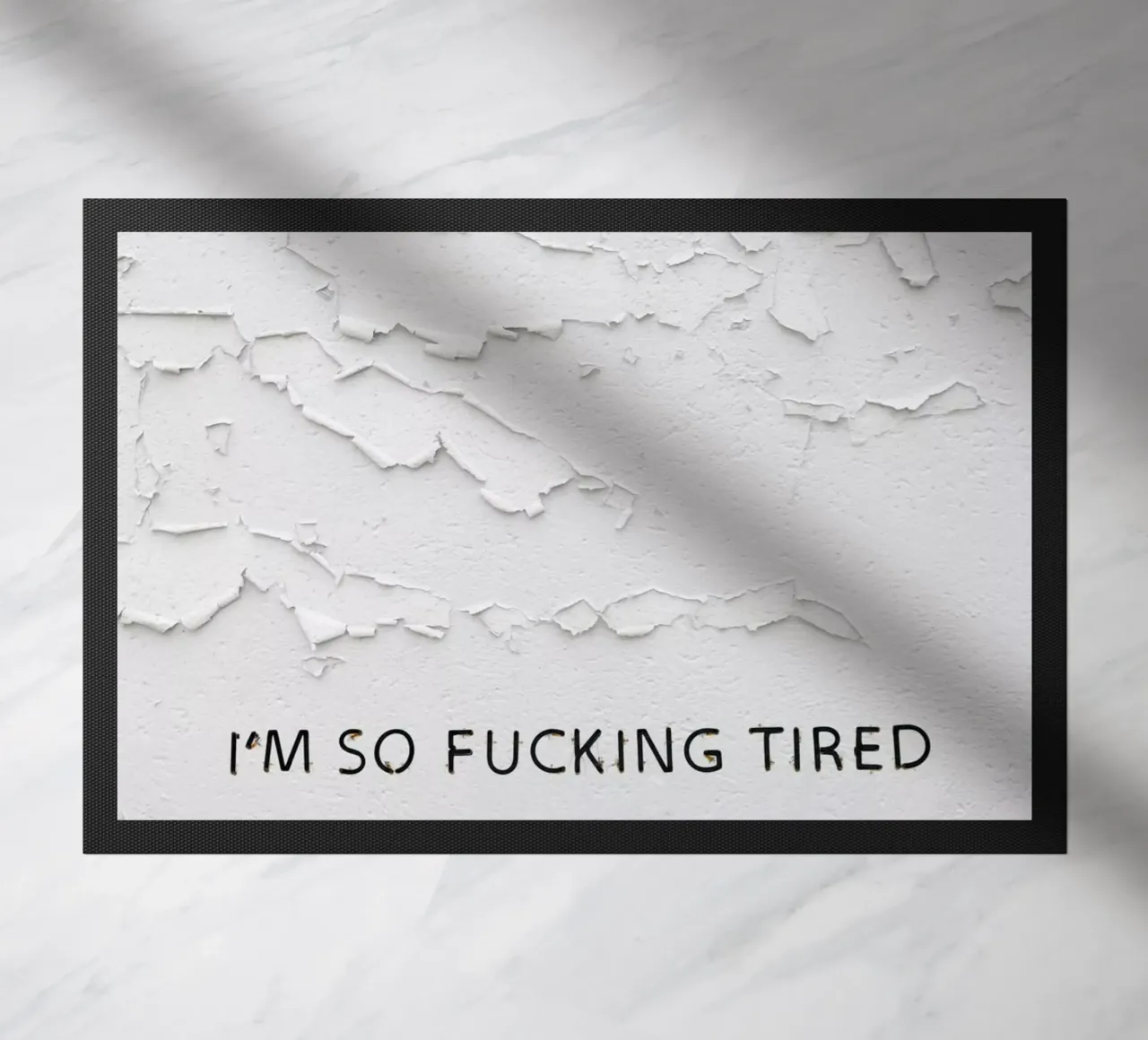 Tired doormat by Glückskind Fotografie