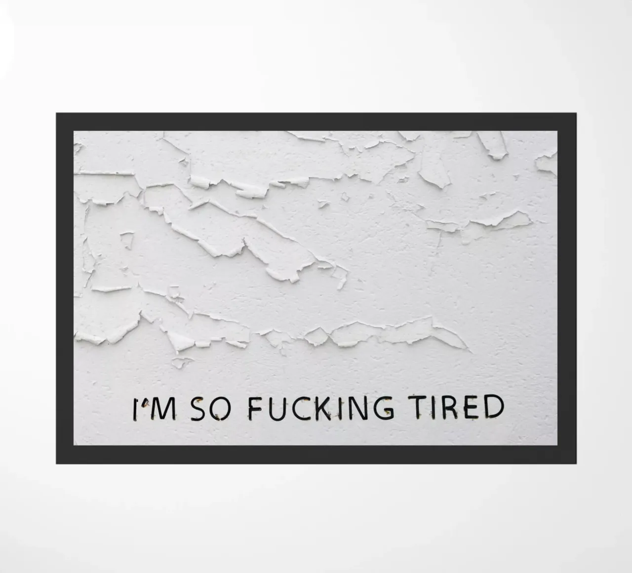 Tired doormat by Glückskind Fotografie