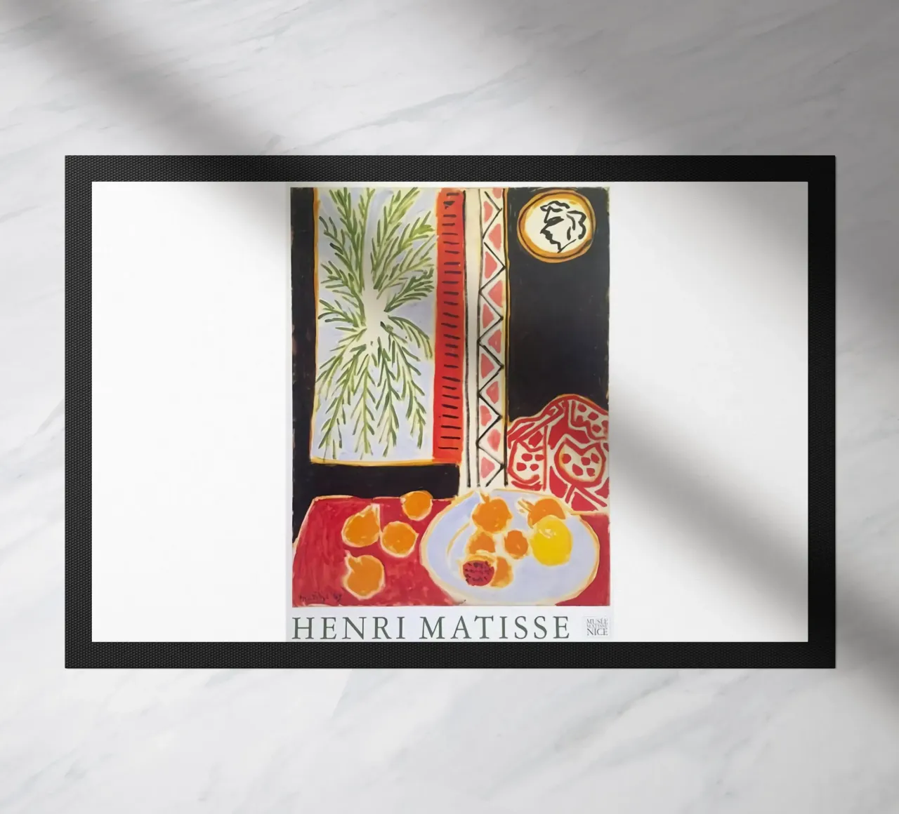 Eettafel Abstract deurmat van DODOLAN STORE