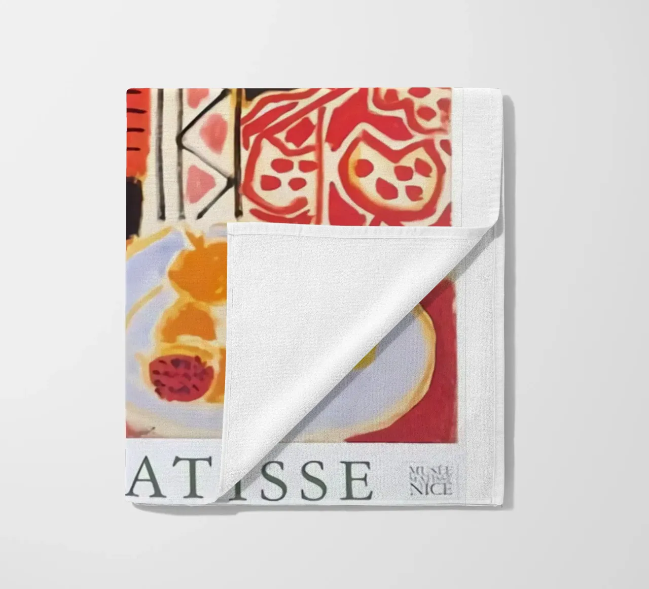 Dining table Abstract beach towel by DODOLAN STORE