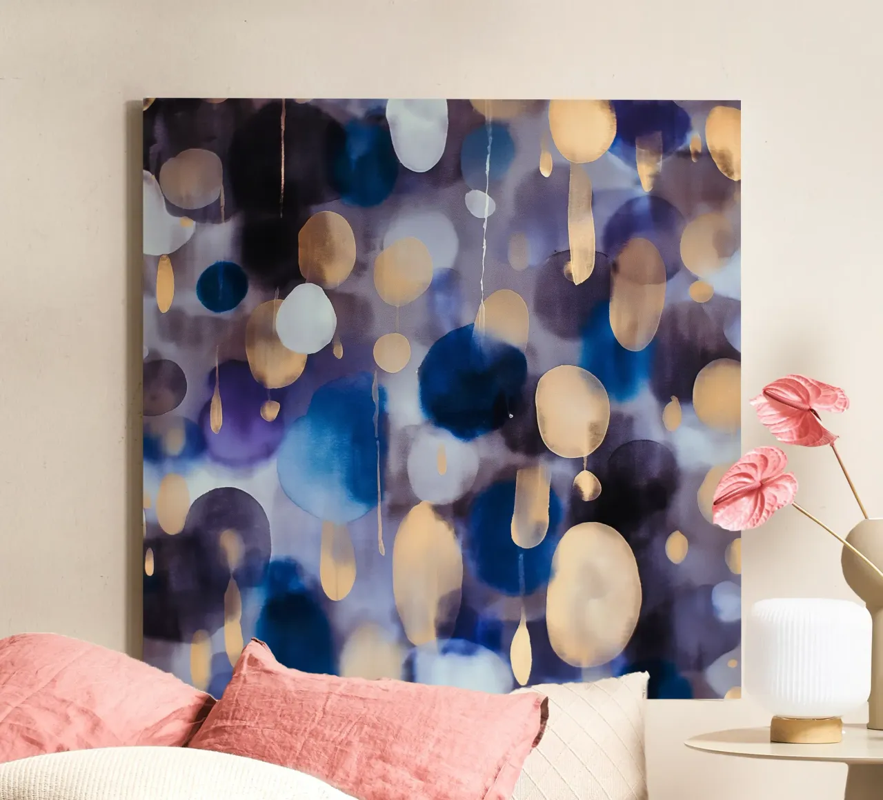 Lucide infuus 1 canvas met Baklijst van Seed & Signal