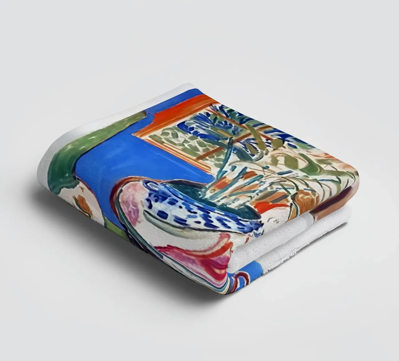 Matisse Abstract Style towel by DODOLAN STORE