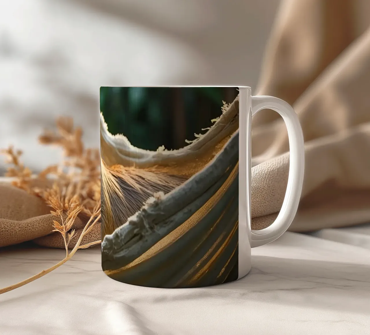 🌿🌺 Capibara | Tutto a tempo debito tazza in ceramica da Trinkets NL Design Studio
