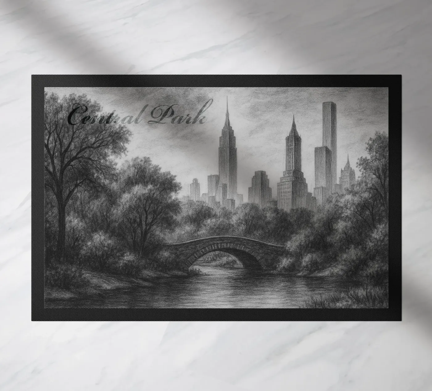 CENTRAL PARK zerbino da Vintage Van Gogh