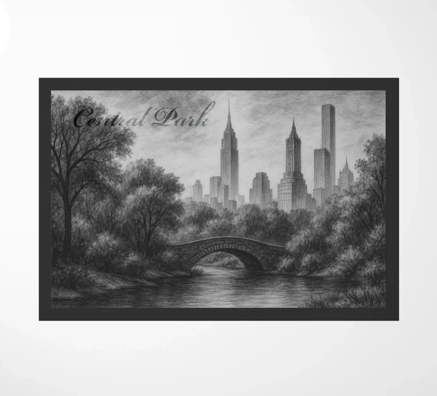 CENTRAL PARK zerbino da Vintage Van Gogh