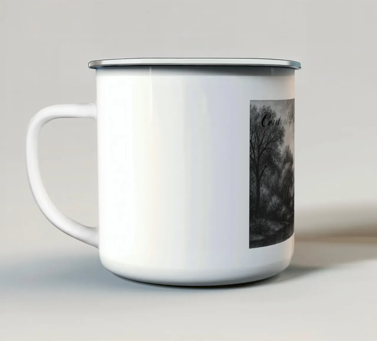 CENTRAL PARK tazza in smalto da Vintage Van Gogh