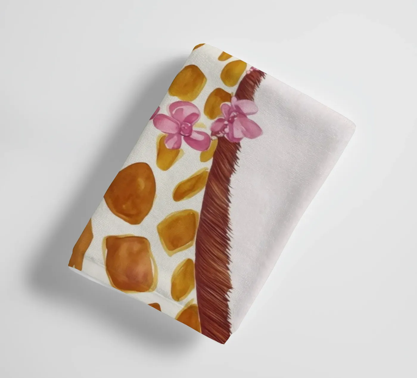Fancy Giraffe Couture Chic badhanddoek van Andrea Haase Animal Love