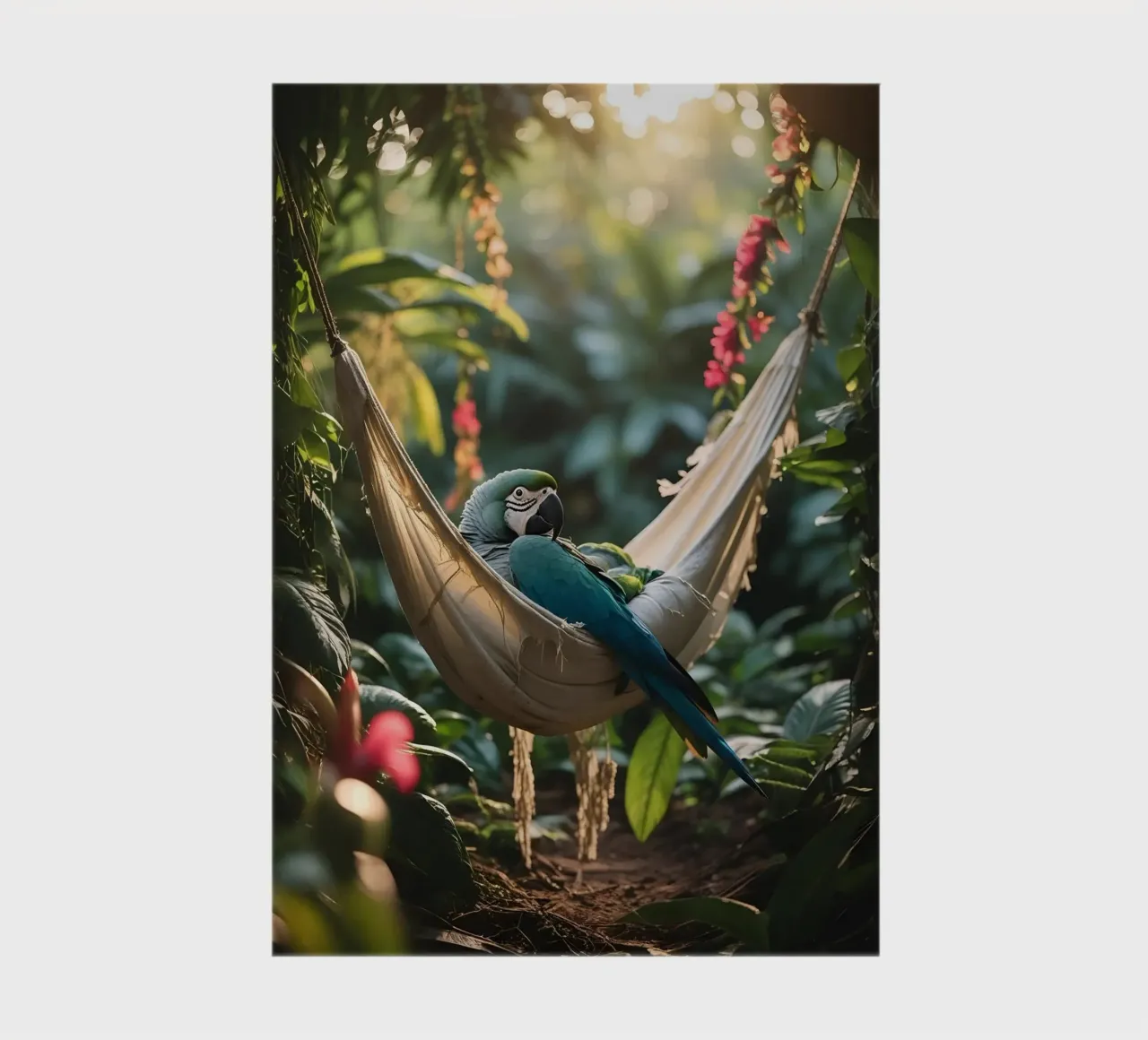 🌿🦜 Ara | Nice and busy... with nothing ;) (2) notebook by Trinkets NL Design Studio